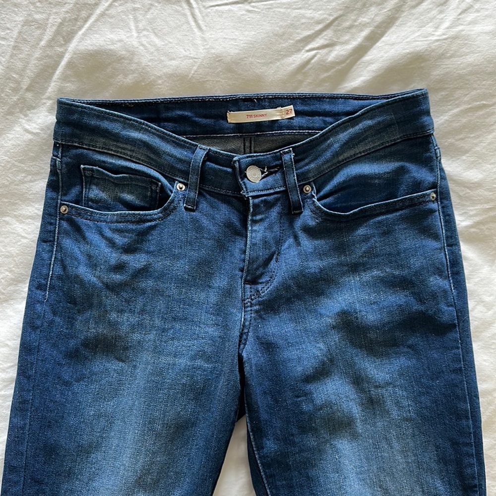 Levi’s 711 Skinny Blue Jeans